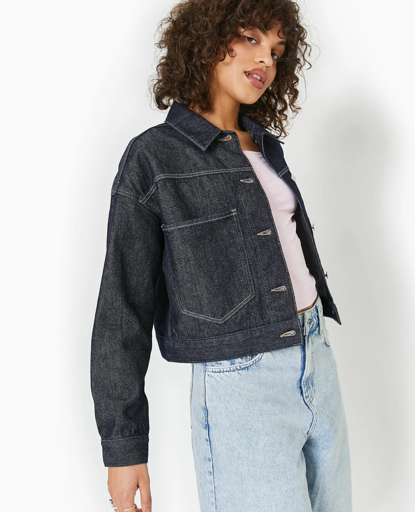 Pimkie Pimkie Positive|Veste Et Blazer^Veste En Jean Courte -