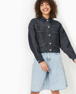 Pimkie Pimkie Positive|Veste Et Blazer^Veste En Jean Courte -