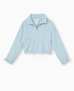Pimkie Manteau Et Blouson|Veste Et Blazer^Veste Légè;re Zippée Avec Détails Liens élastiqués -