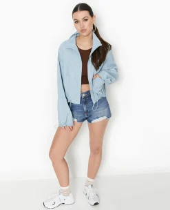 Pimkie Manteau Et Blouson|Veste Et Blazer^Veste Légè;re Zippée Avec Détails Liens élastiqués -