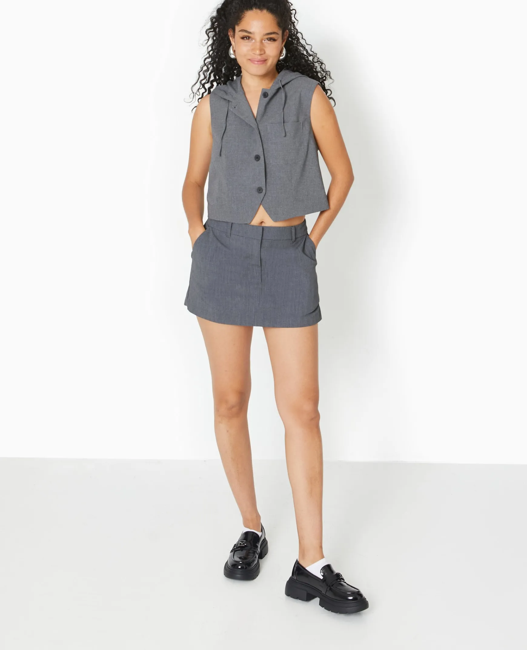 Pimkie Toute La Collection|Veste Et Blazer^Veste Sans Manches Avec Capuche -